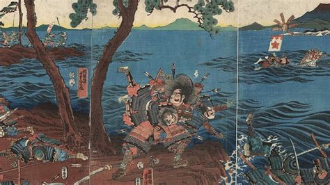 A Batalha de Dan-no-Ura: Uma Derrota Naval que Redefiniu o Japão Medieval e Lançou a Era Kamakura